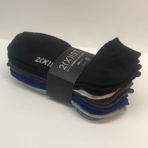 2(X)IST MENŚ 10 PAIR NO SHOW SOCKS SIZE 10-13